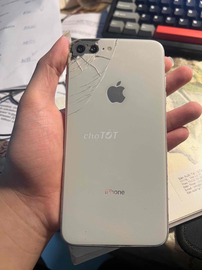 Apple iPhone 8 Plus 256GB Trắng. Mua bán Điện thoại tại Thành phố Vinh Nghệ An được đăng bởi Minh Nhật Nguyễn hình 1