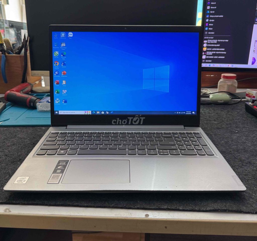 Lenovo i3 Gen 10 15.6 inch 4GB/256GB. Mua bán Laptop tại Thị xã Bến Cát Bình Dương được đăng bởi Minh hình 1