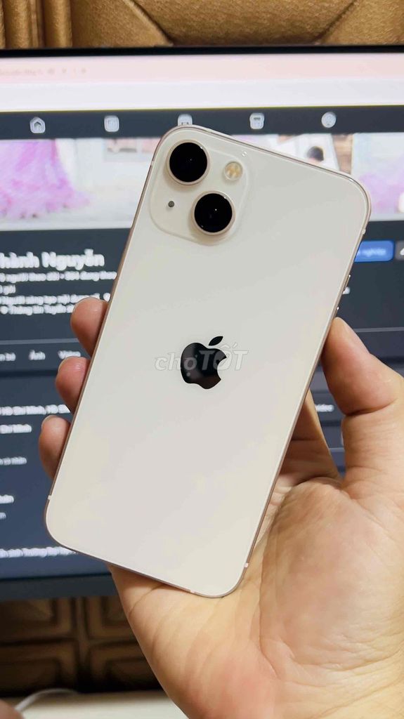 Apple iPhone 13 128GB Trắng. Mua bán Điện thoại tại Huyện Bình Chánh Tp Hồ Chí Minh được đăng bởi Nguyễn Phước Thành hình 1