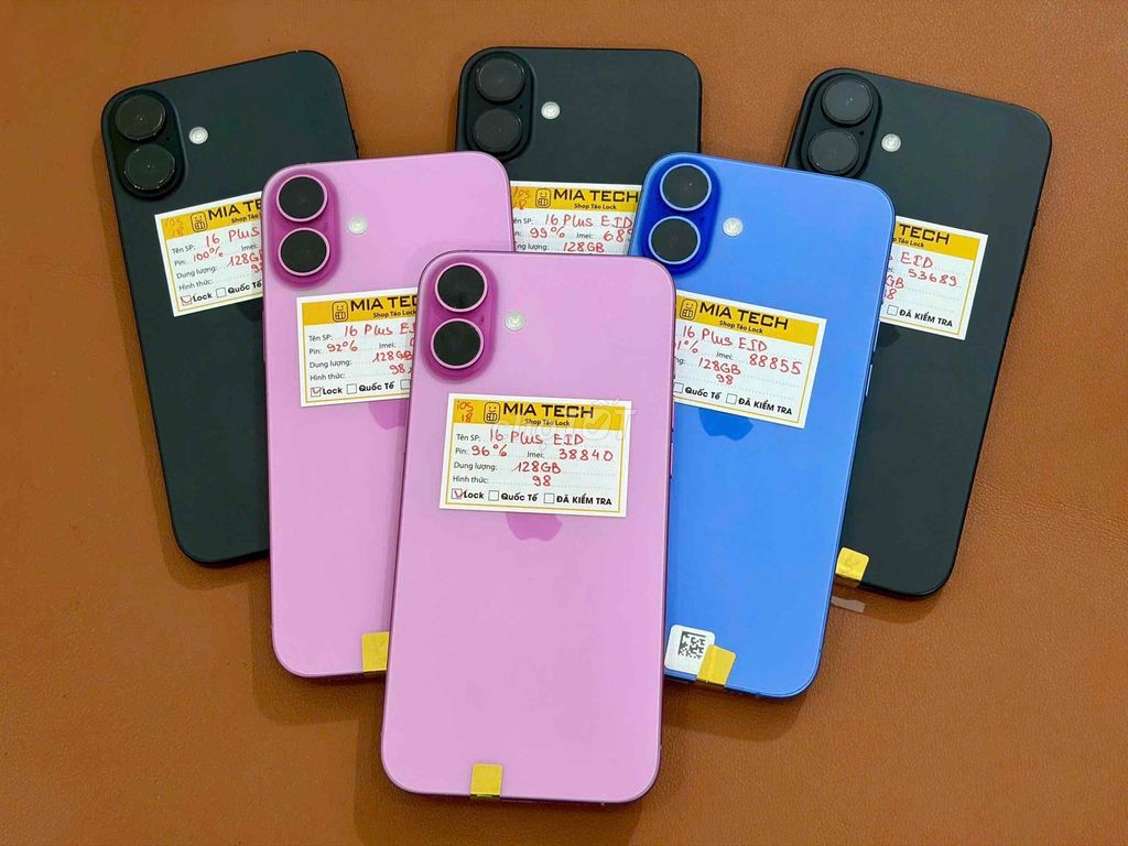 iPhone 16 Plus 256GB Hồng 99%. Mua bán Điện thoại tại Quận Ba Đình Hà Nội được đăng bởi Huy Trần hình 1