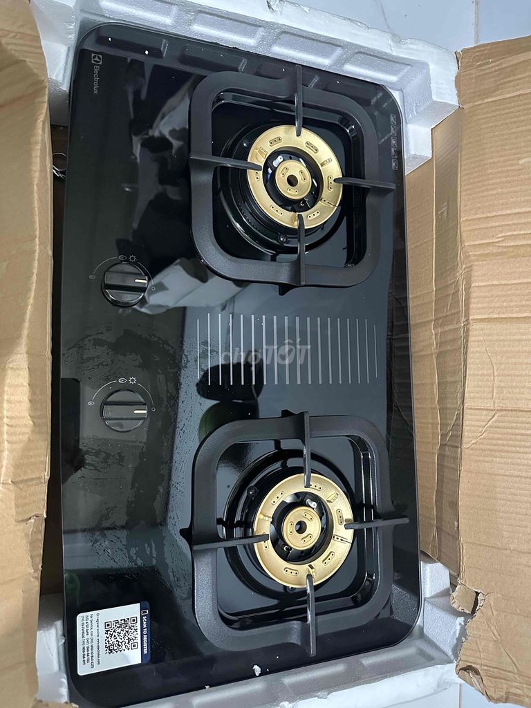 Bếp ga đôi Electrolux ETG7287GKR. Mua bán Bếp, lò, đồ điện nhà bếp tại Thành phố Mỹ Tho Tiền Giang được đăng bởi Bán hàng ĐSD hình 1