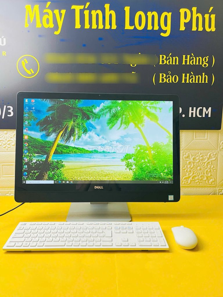 Máy tính văn phòng Dell i7-7700t/16/256/24"Cảm ứng