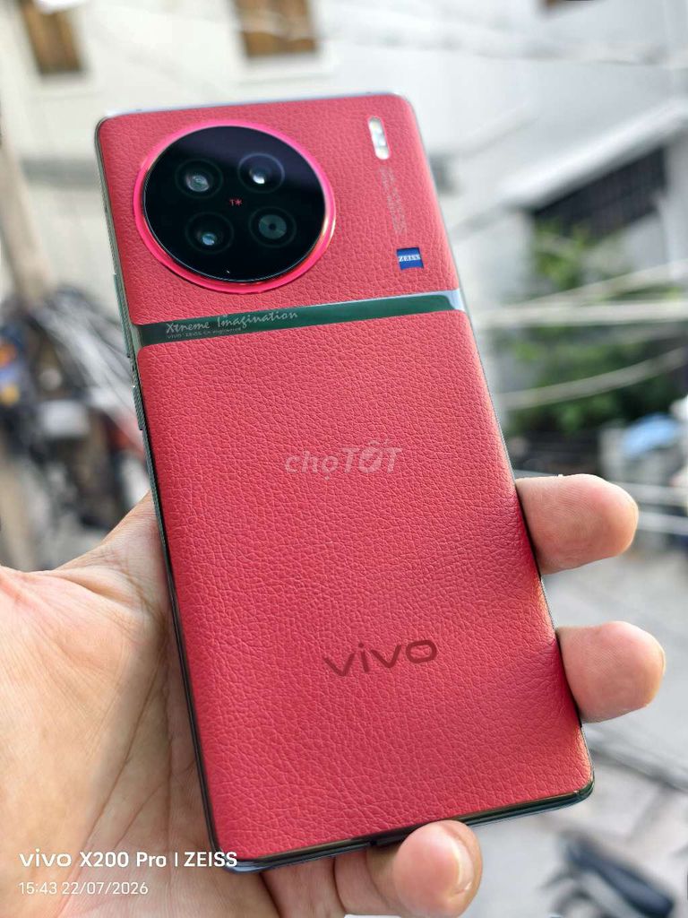 Vivo X90s 8GB/256GB Đỏ. Mua bán Điện thoại tại Quận 10 Tp Hồ Chí Minh được đăng bởi thanh liêm hình 1