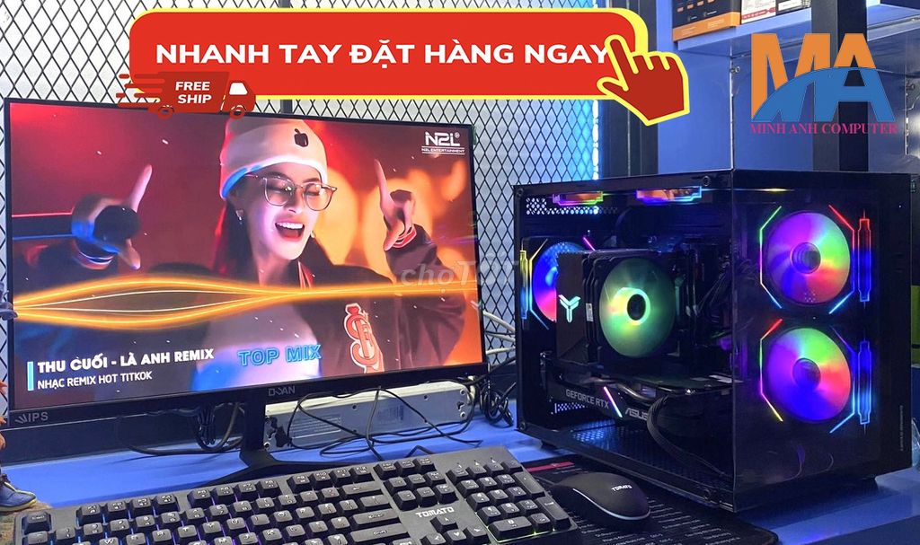 Xả kho bộ PC đời mới làm văn phòng, học tập giá rẻ. Mua bán Máy tính để bàn tại Huyện Đan Phượng Hà Nội được đăng bởi Nguyễn Ngọc Khánh hình 1