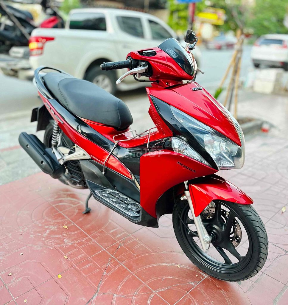 Воздушное лезвие Honda 110 2012 красно-черное