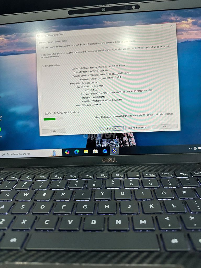 Dell Latitude 7410 i7 10610u 14 inch 16GB/256GB. Mua bán Laptop tại Quận 12 Tp Hồ Chí Minh được đăng bởi Nguyễn Thanh Hòa hình 1