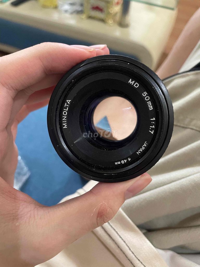 Ống kính Minolta MD 50mm f/1.7 Đen. Mua bán Máy ảnh, Máy quay tại Thành phố Việt Trì Phú Thọ được đăng bởi hinhin hình 1