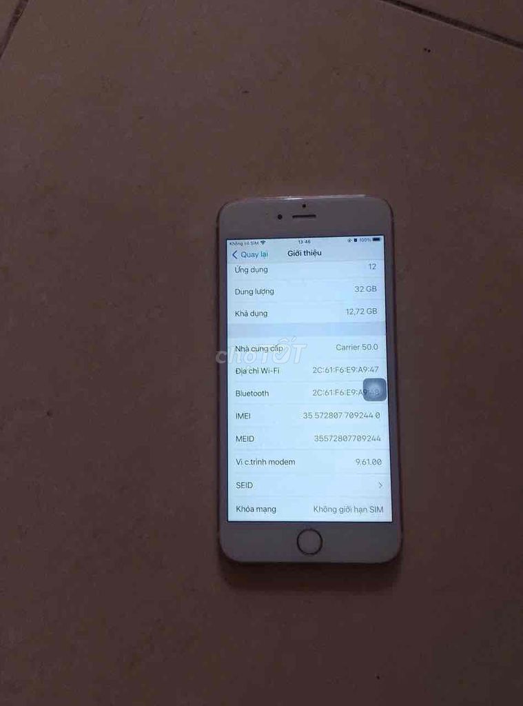 iPhone 6s Plus 32GB quốc tế mới thay pin 6000mah. Mua bán Điện thoại tại Quận 7 Tp Hồ Chí Minh được đăng bởi Chàng Khờ Thủy Chung hình 1