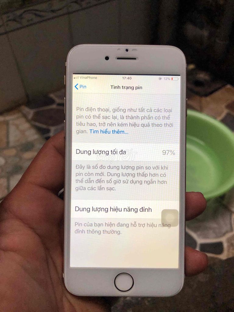Apple iPhone 6 Vàng 97%. Mua bán Điện thoại tại Quận Ô Môn Cần Thơ được đăng bởi NGUYỄN HIỀN THẾ VINH hình 1