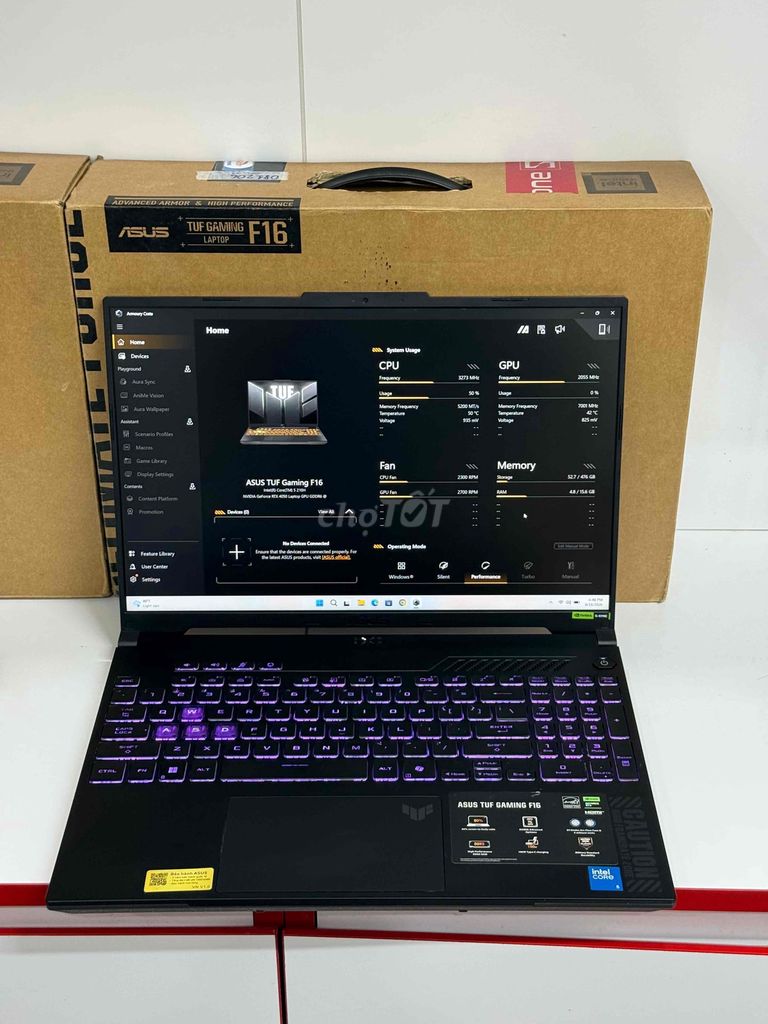 ASUS TUF GAMING F16 FX607 i5 16GB/512GB RTX 4050. Mua bán Laptop tại Quận Đống Đa Hà Nội được đăng bởi Phan Trường Giang hình 1