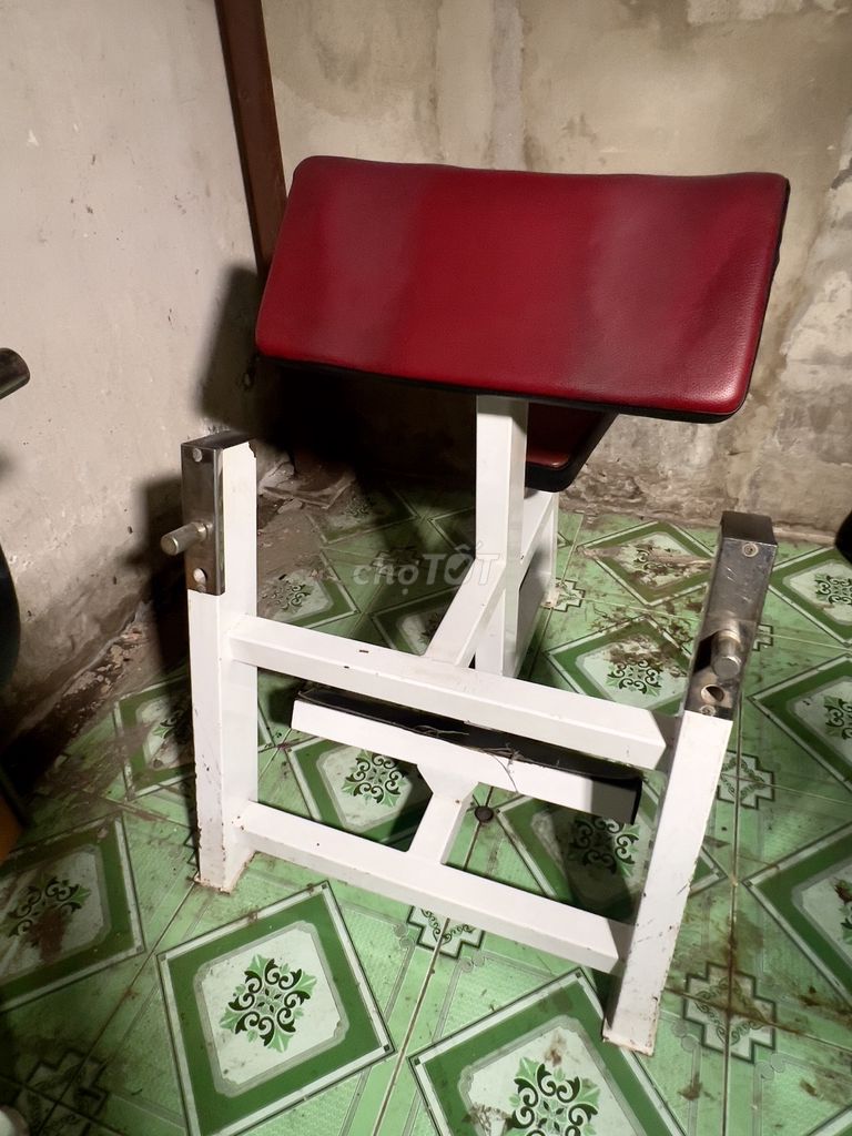 Thiết bị tập gym sắt Đỏ, Trắng. Mua bán Đồ thể thao, Dã ngoại tại Quận Tân Phú Tp Hồ Chí Minh được đăng bởi A Thông hình 1