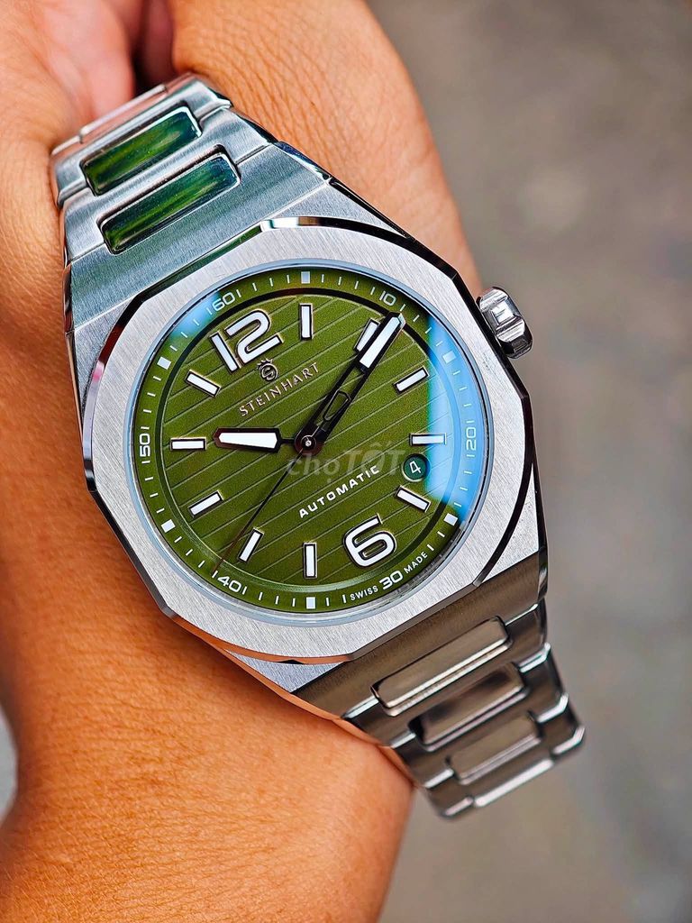 STEINHART ARCHITECT GREEN 103-1388 39mm Xanh lá. Mua bán Đồng hồ tại Quận Ngô Quyền Hải Phòng được đăng bởi Nguyễn Anh Tuấn hình 1