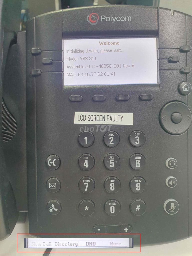 Điện thoại bàn Polycom VVX311 Đen. Mua bán Đồ dùng văn phòng tại Quận 8 Tp Hồ Chí Minh được đăng bởi Thiên Tài hình 1