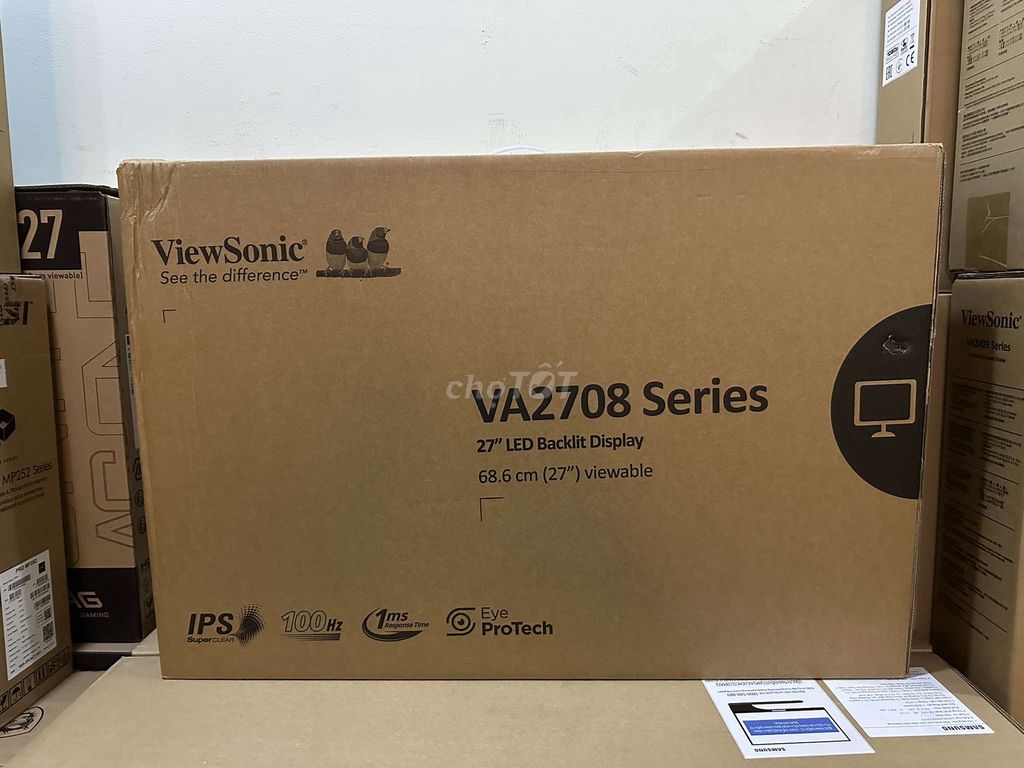 Màn 27" 2k New 100hz chính hãng Viewsonic siêu nét