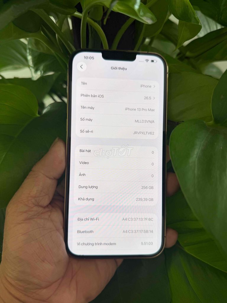 Apple iPhone 13 Pro Max 256G vàng. Mua bán Điện thoại tại Thành phố Biên Hòa Đồng Nai được đăng bởi thanh hình 1