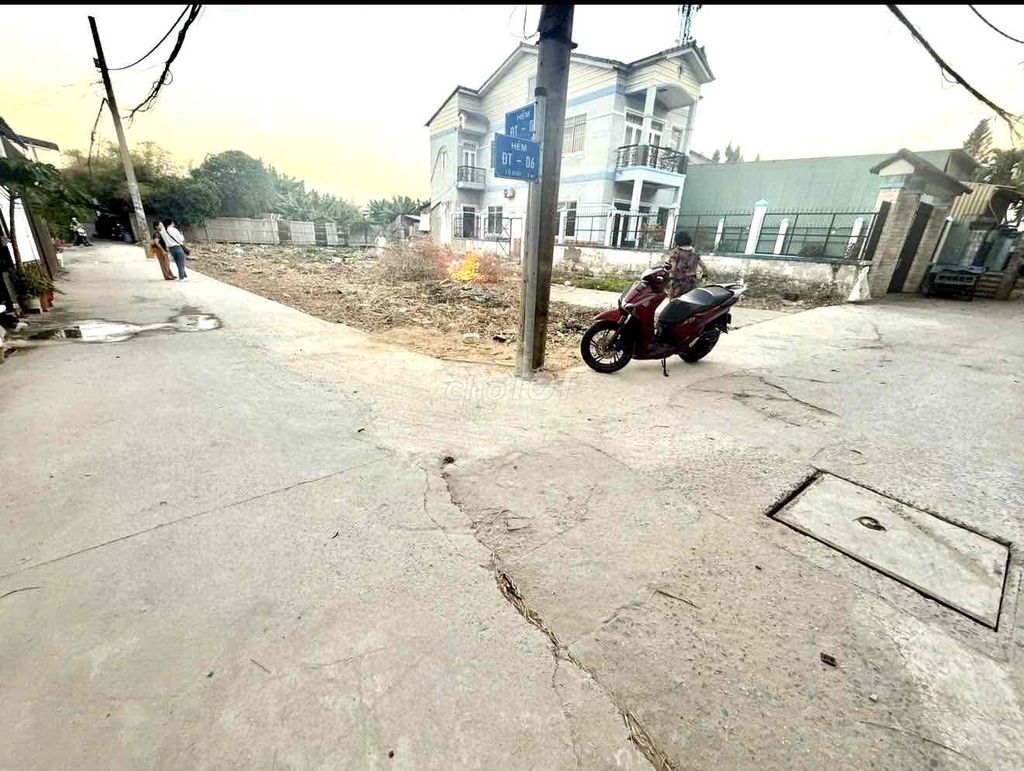 đất Thổ cư 80m phép 3 lầu Đông Thạnh Lê Văn Khương