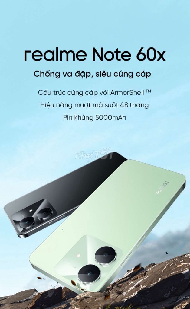 Realme Note 60X 64GB Xanh lá và Đen. Mua bán Điện thoại tại Quận 8 Tp Hồ Chí Minh được đăng bởi LW hình 1