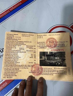 E cần bán xe tải thaco đời 2021 đăng ký 2022  Xe z. Mua bán Xe tải, xe ben tại Thị xã Phú Mỹ Bà Rịa - Vũng Tàu được đăng bởi Nguyễn Đức Cường hình 1