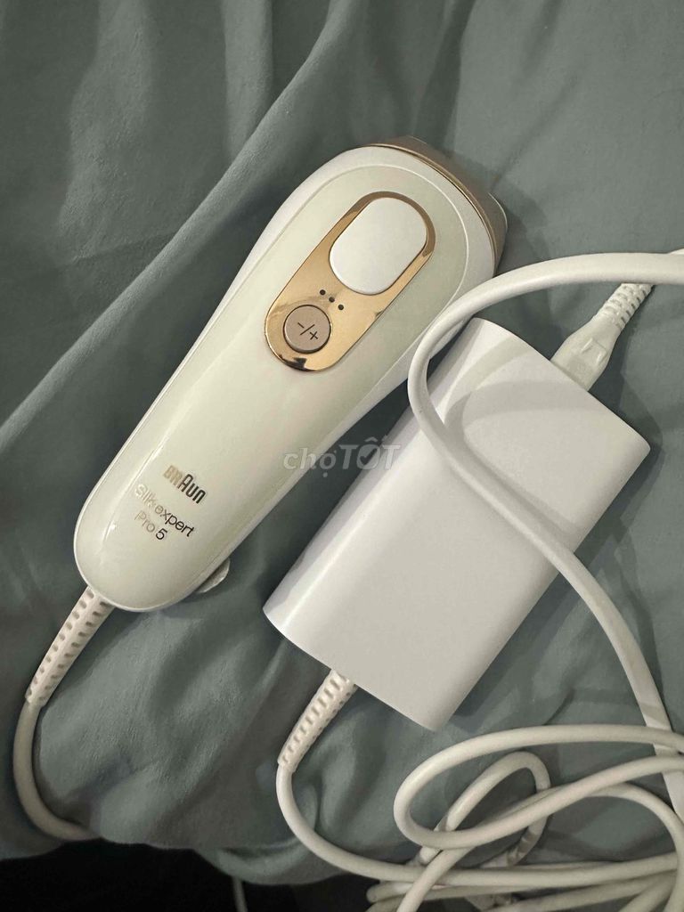 Máy triệt lông Braun Silk-expert Pro 5 Trắng. Mua bán Phụ kiện thời trang khác tại Quận Tân Bình Tp Hồ Chí Minh được đăng bởi Ngoc Trac hình 1