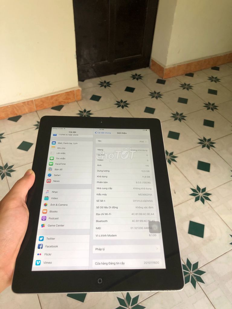 0979532836 - Ipad 3 3g wifi căng đét