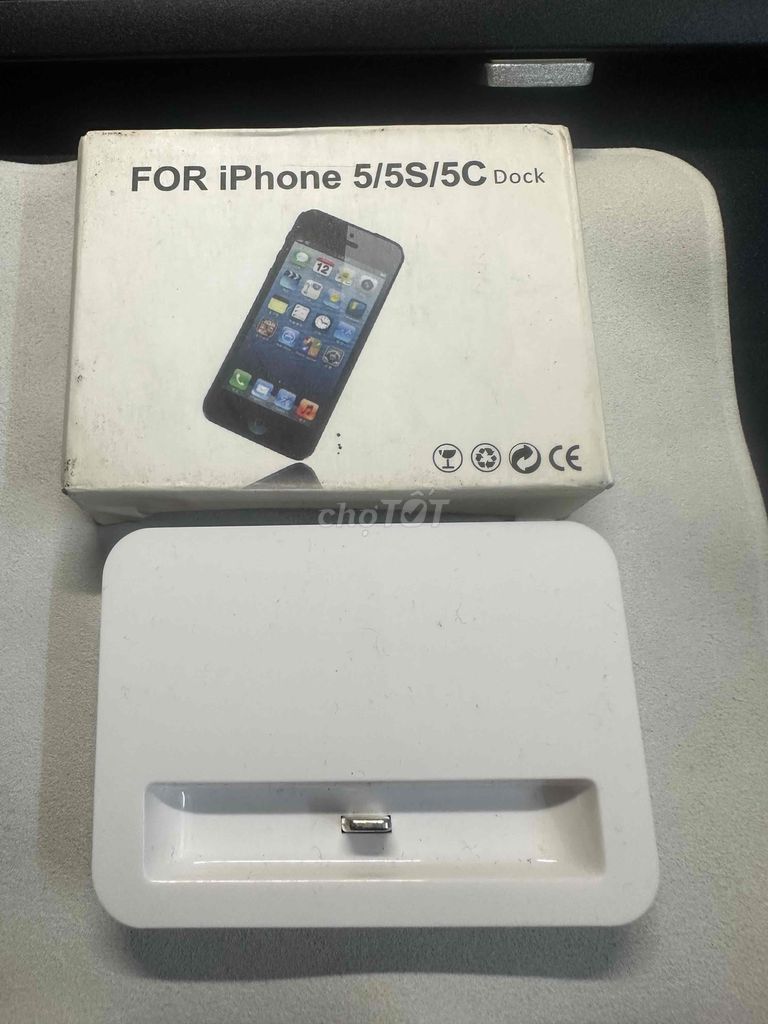 Dock sạc iphone 5/5s/5c fullbox. Mua bán Phụ kiện (Màn hình, Chuột...) tại Quận Gò Vấp Tp Hồ Chí Minh được đăng bởi Phạm Hồng Phước hình 1