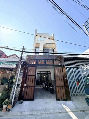 Nhà Mặt tiền 4x23m Thới an 18 Có Phòng ngủ dưới nội thất thiết kế đẹp