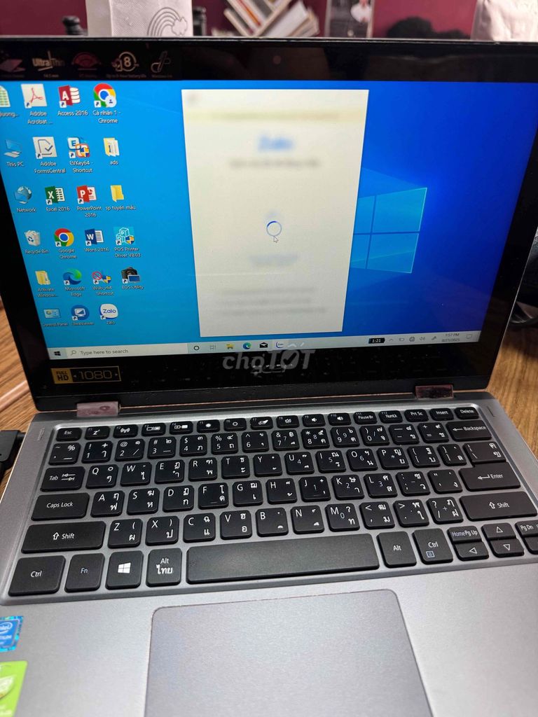 Acer Spin 1 Xám Kim loại Màn hình cảm ứng. Mua bán Laptop tại Quận Gò Vấp Tp Hồ Chí Minh được đăng bởi Phan Thị Ngọc Anh hình 1
