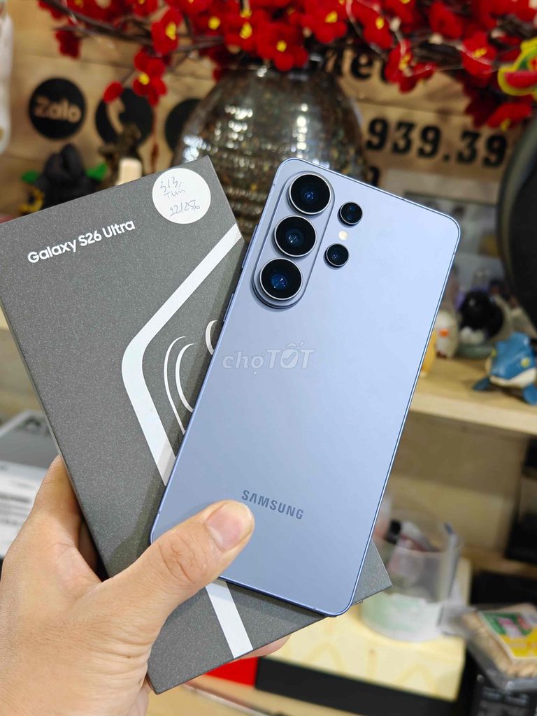 Samsung S26 Ultra 5G fullbox 256GB VN zin áp đẹp. Mua bán Điện thoại tại Quận Bình Tân Tp Hồ Chí Minh được đăng bởi Triệu Phúc hình 1