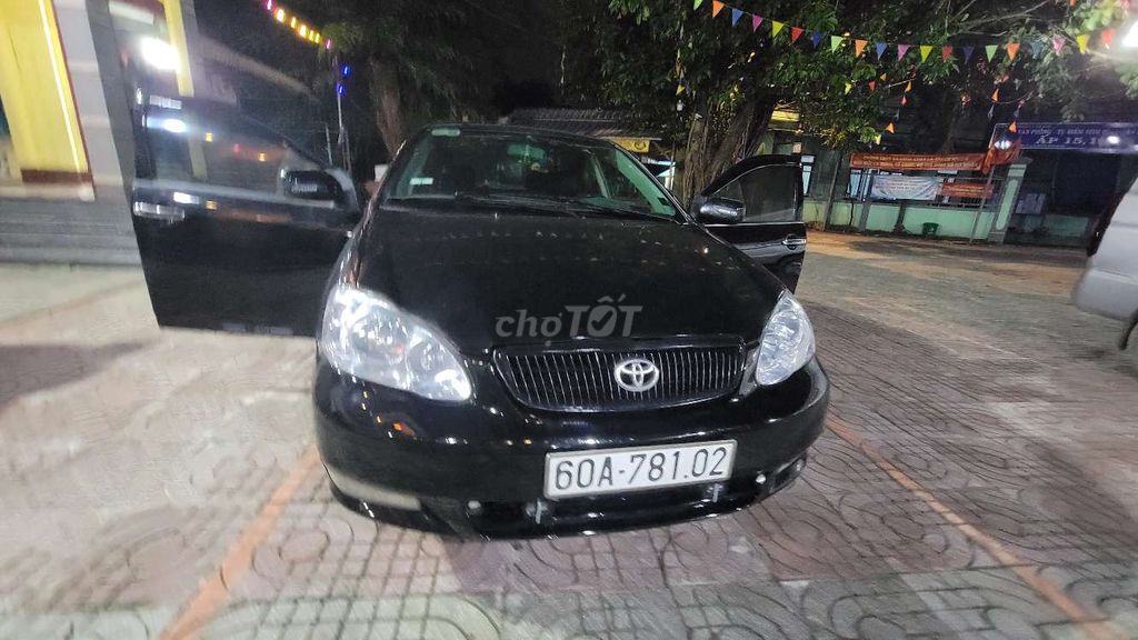 Toyota Corolla Altis 2003 Đen. Mua bán Ô tô tại Huyện Hóc Môn Tp Hồ Chí Minh được đăng bởi A mau  hình 1