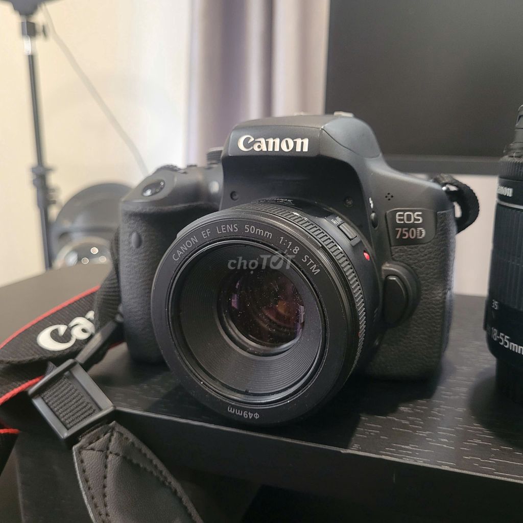 Canon 750D Mua chính hãng, Ít dùng y mới, 3000SH. Mua bán Máy ảnh, Máy quay tại Huyện Gia Lâm Hà Nội được đăng bởi Phan Sơn hình 1