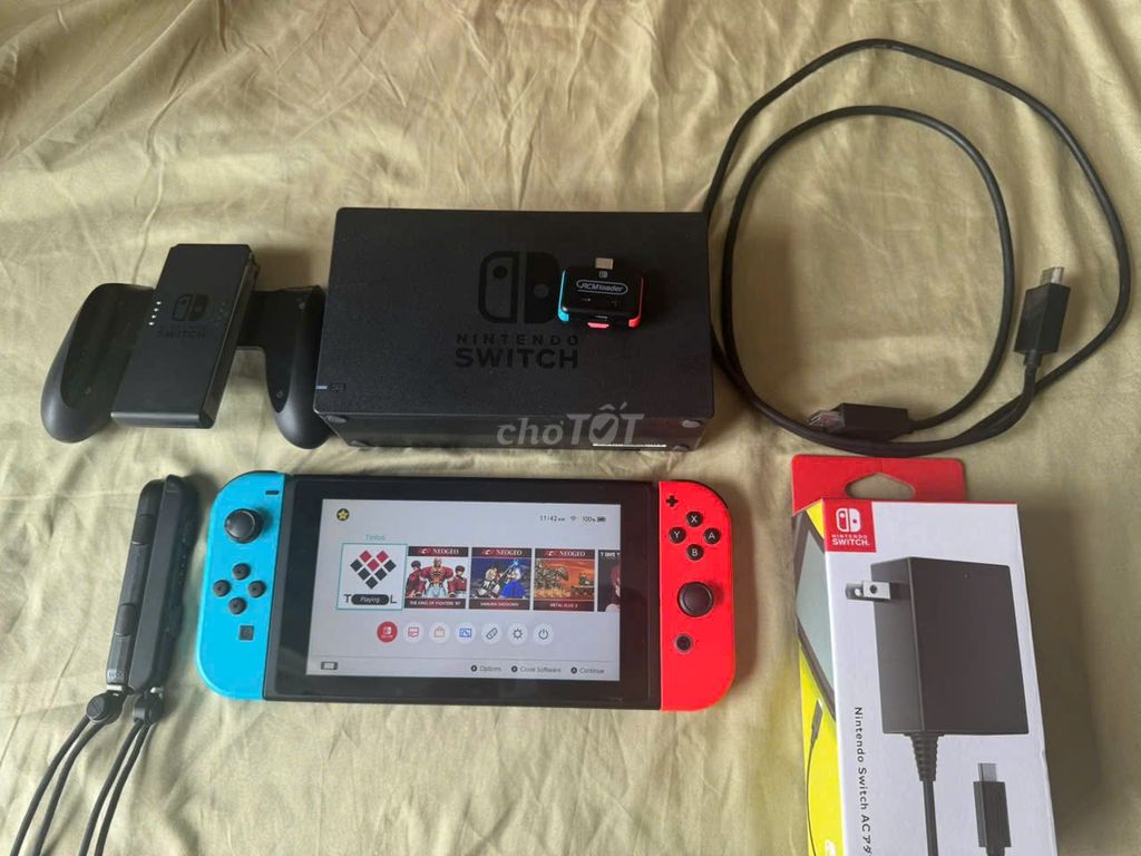 Nintendo Switch V1 Héc 128GB + Game Switch