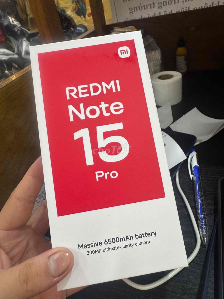 Xiaomi Redmi Note 15 Pro Xanh 256GB. Mua bán Điện thoại tại Quận Bình Thạnh Tp Hồ Chí Minh được đăng bởi Nguyễn Văn Hào hình 1