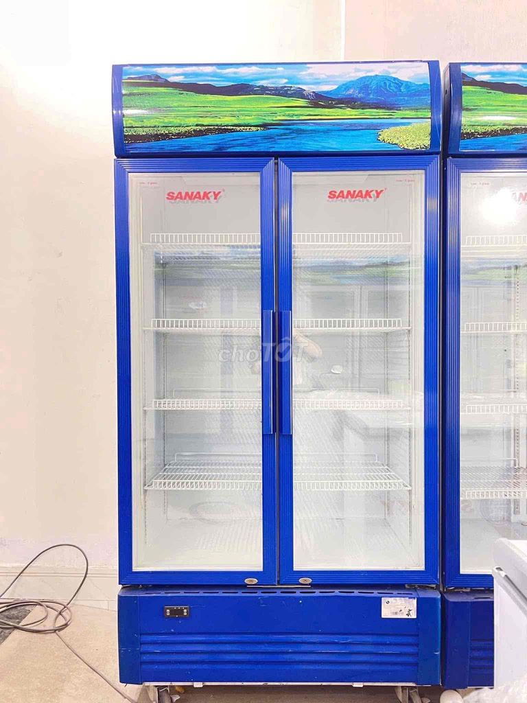 ⛔️tủ mát  SANAKY 1000L INVETER MỚI 98%