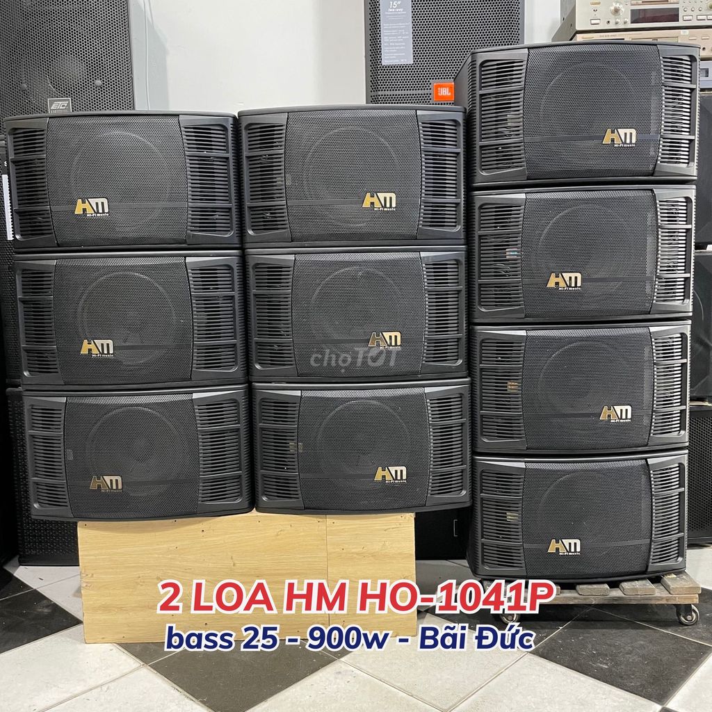 Đôi Loa Bãi Đức Xịn HM 1041P Bass 25