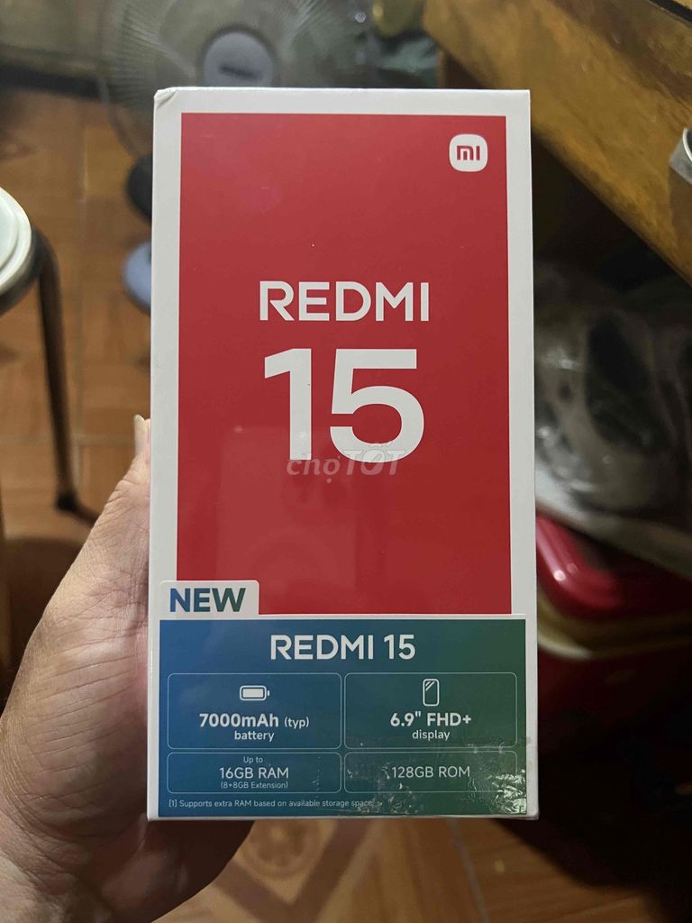 🔥 Redmi 15 (8/128) nguyên siu. Mua bán Điện thoại tại Quận Tân Phú Tp Hồ Chí Minh được đăng bởi Hàng zin chuẩn  hình 1