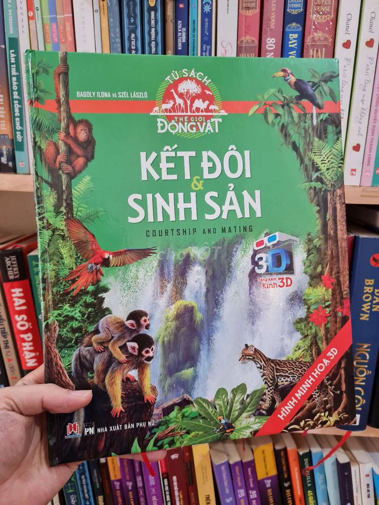 Sách 3D (tặng kèm kính)