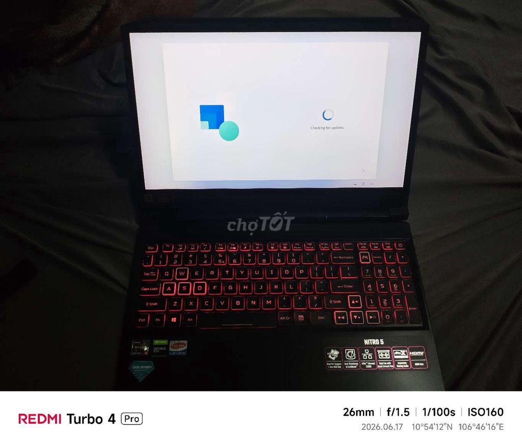 Lap Acer Nitro 5. Mua bán Laptop tại Thành phố Dĩ An Bình Dương được đăng bởi Lê Tuấn Khang hình 1