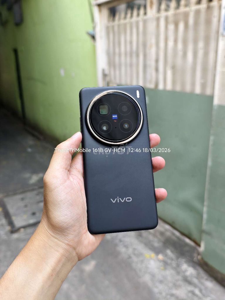 Vivo X200 Pro Đen 16/512 QT trần kèm sạc. Mua bán Điện thoại tại Quận Gò Vấp Tp Hồ Chí Minh được đăng bởi Thanh Tri hình 1