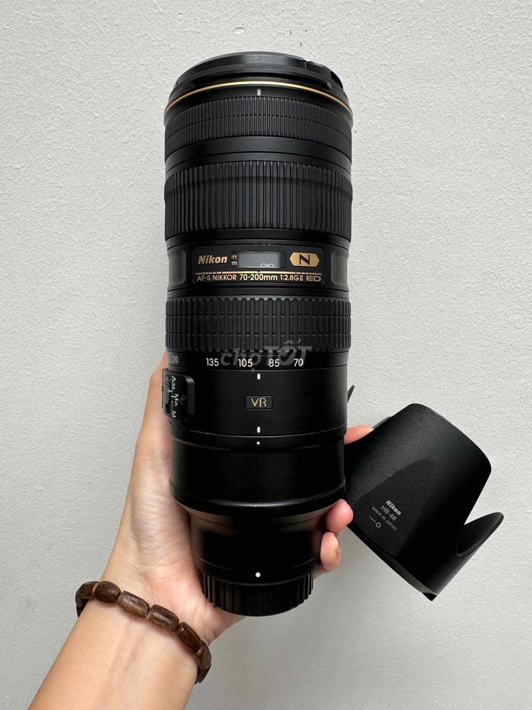 Nikon 70-200mm F2.8G VR II Nano đẹp nét căng .