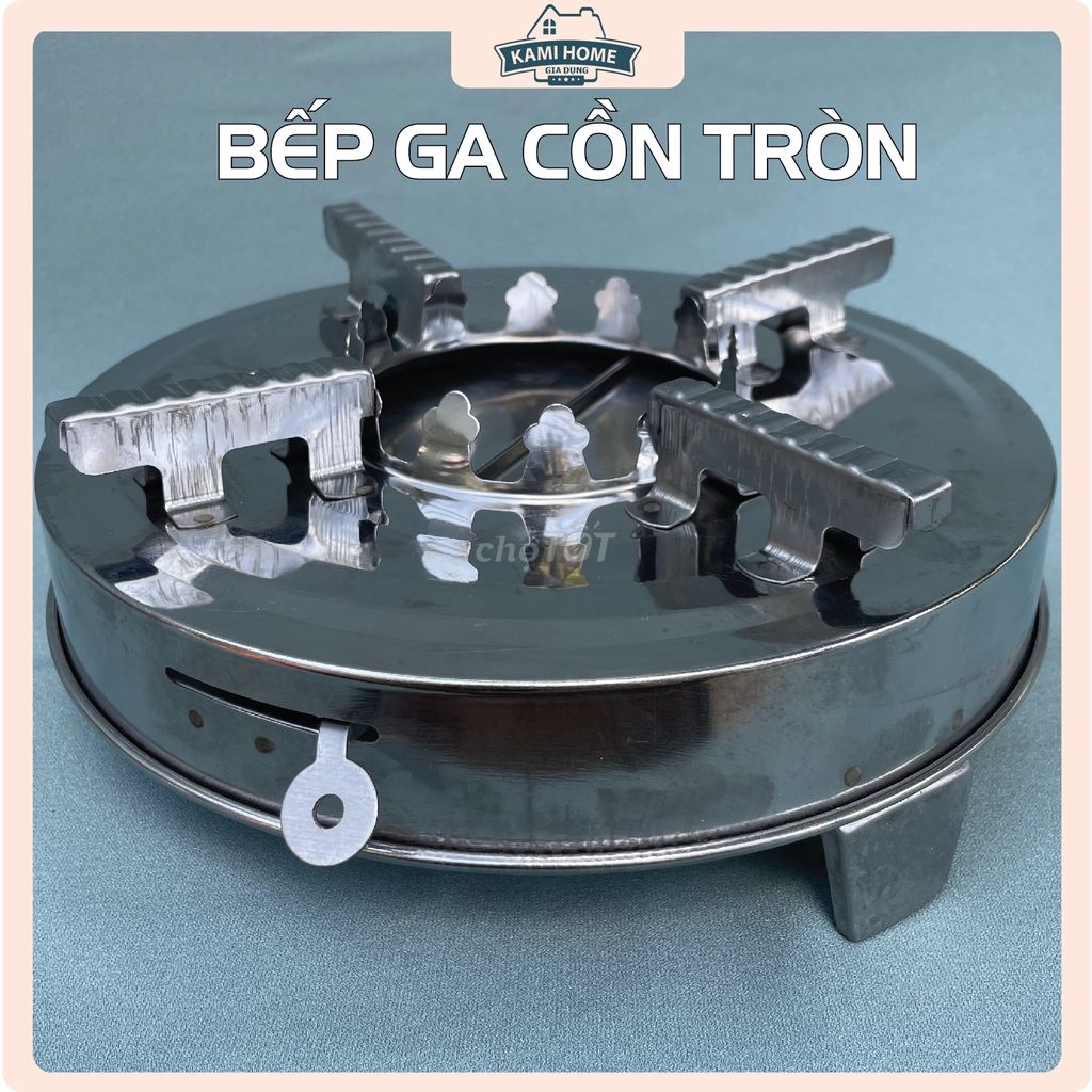 Bếp cồn inox tròn cao cấp mini