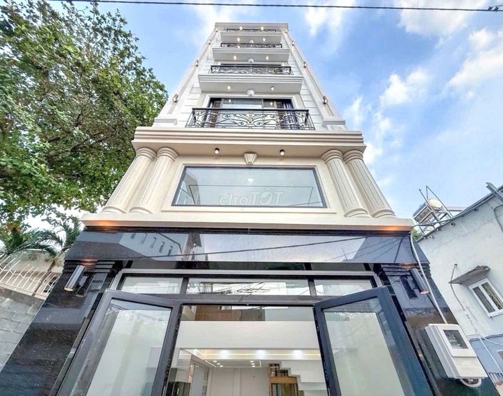Ô TÔ ngủ trong nhà, 6Tầng Thang Máy, Nơ Trang Long Bình Thạnh, 11.5ty
