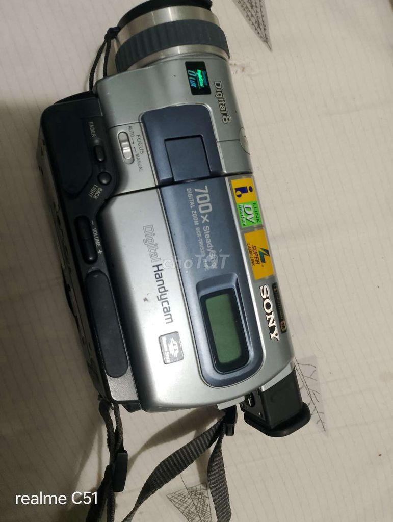 Máy quay băng Sony Digital Handycam Bạc. Mua bán Máy ảnh, Máy quay tại Quận Cái Răng Cần Thơ được đăng bởi Truongbakhan hình 1