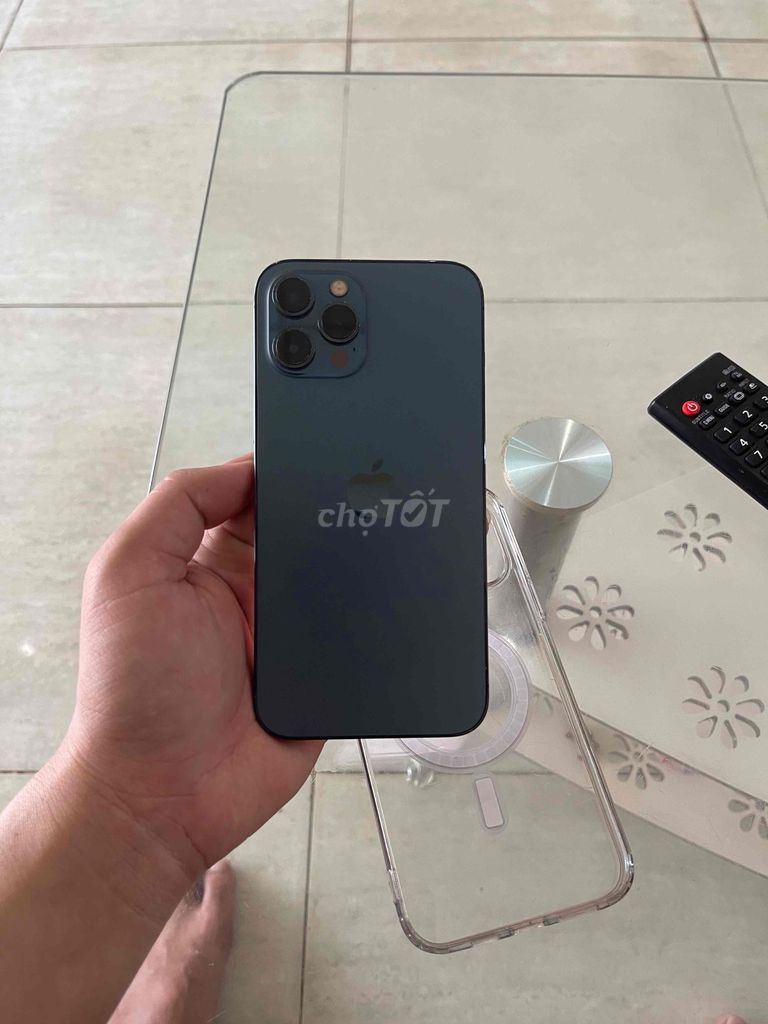 iPhone 12 Pro Max 128GB Xanh pin zin có gl. Mua bán Điện thoại tại Thành phố Thuận An Bình Dương được đăng bởi HH hình 1