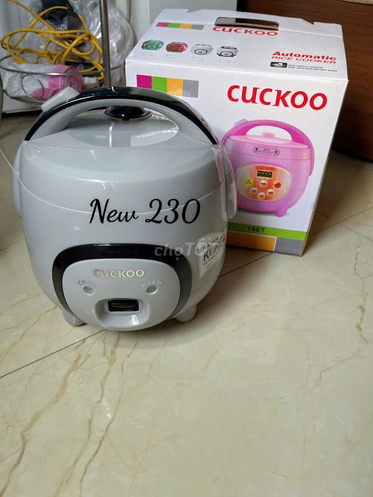 Nồi cơm điện Cuckoo Trắng. Mua bán Bếp, lò, đồ điện nhà bếp tại Quận Hà Đông Hà Nội được đăng bởi an khang  hình 1