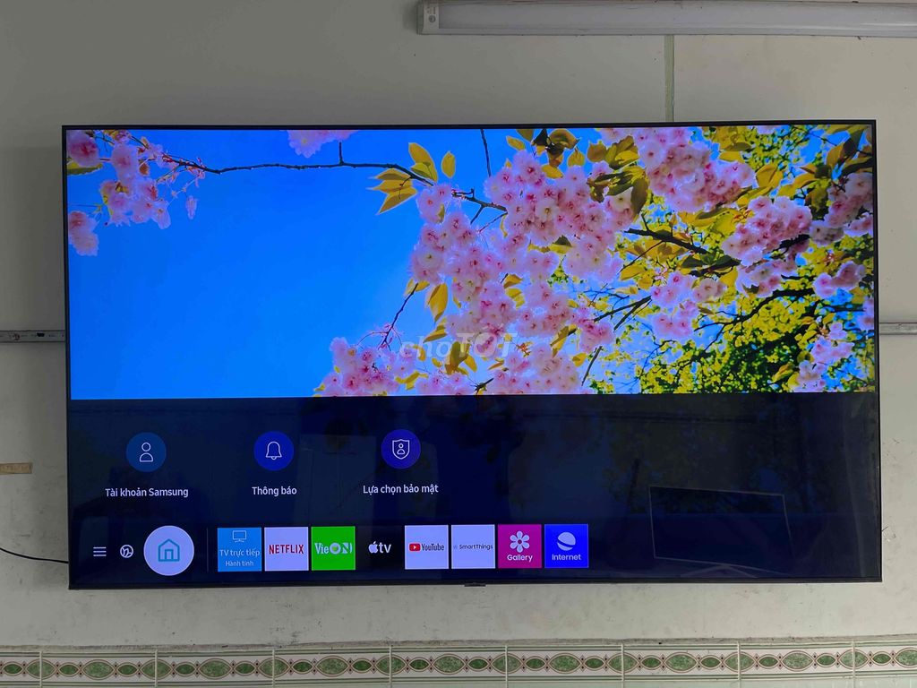 thanh lý tivi 75in Qled samsung 4k