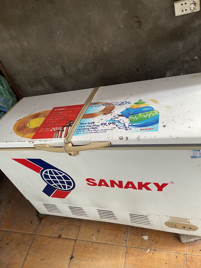 Tủ đông Sanaky Trắng. Mua bán Tủ lạnh tại Quận Nam Từ Liêm Hà Nội được đăng bởi Binh Tran hình 1