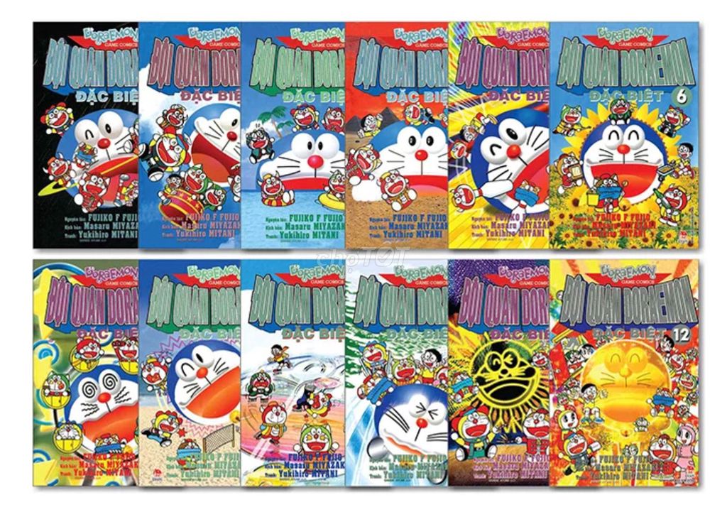 Truyện tranh Doraemon Đội Quân Đặc Biệt 12 Cuốn