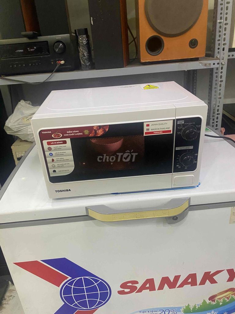 Lò vi sóng Toshiba Trắng đẹp dùng rất tốt. Mua bán Bếp, lò, đồ điện nhà bếp tại Quận 11 Tp Hồ Chí Minh được đăng bởi NGỌC TRÂM hình 1