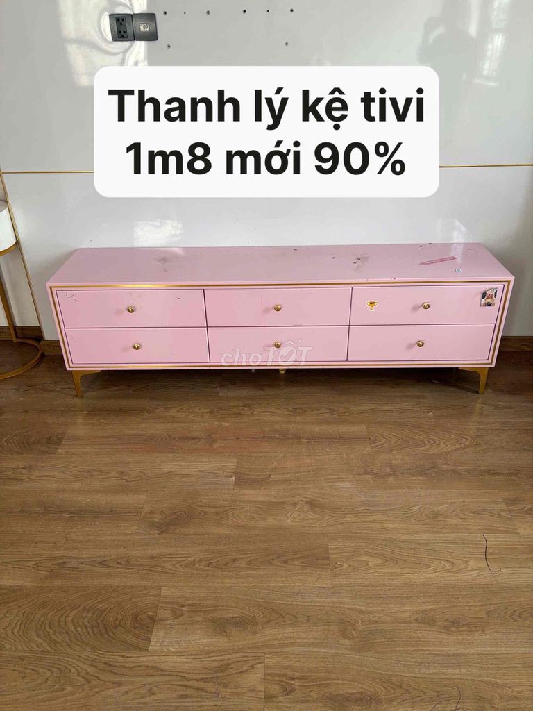 kệ tivi . kệ tivi gỗ . kệ tivi 1m8. Mua bán Tủ, kệ gia đình tại Quận Bình Tân Tp Hồ Chí Minh được đăng bởi DC 268 hình 1