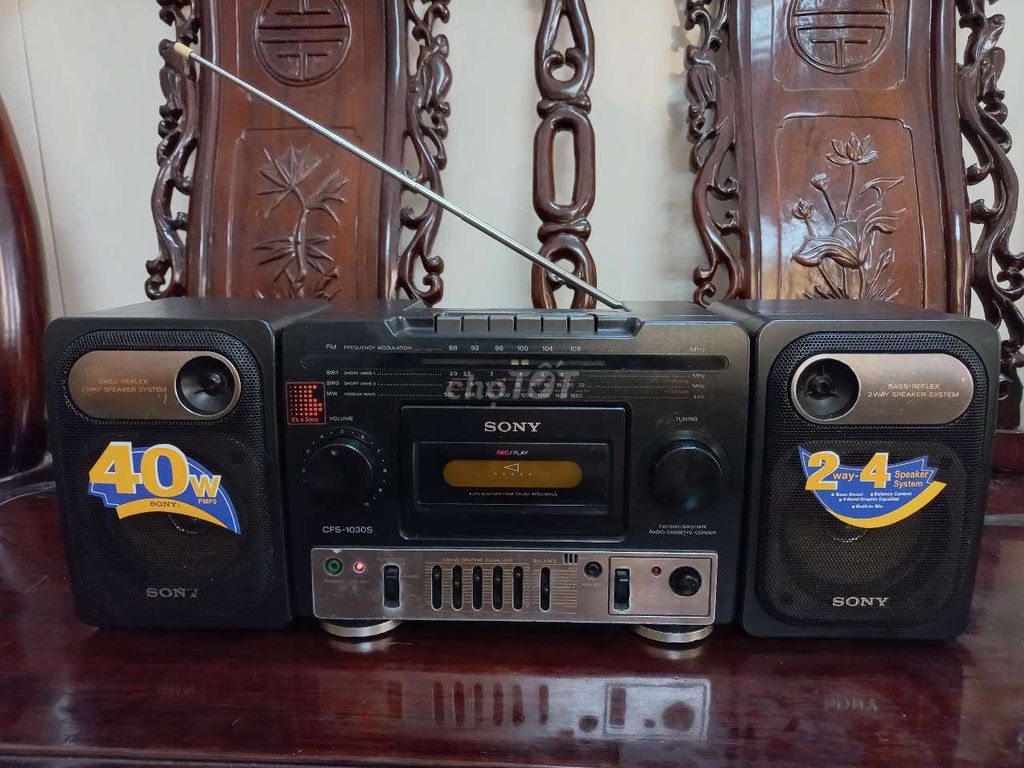 Cassette Sony CFS-1030S còn rất đẹp, âm thanh hay